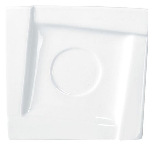 Spodek AMBITION Kubiko 14 cm Biały