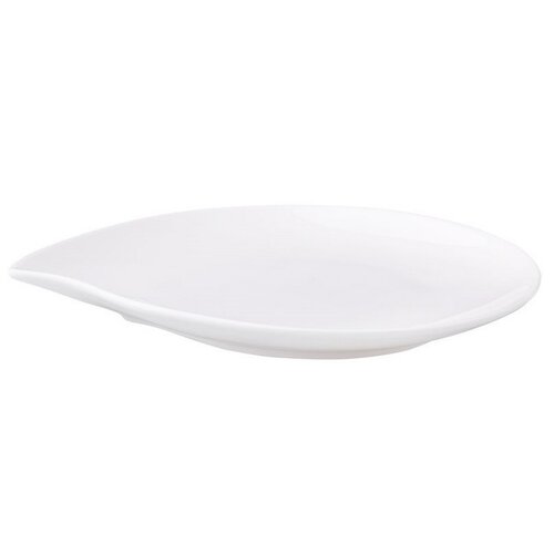 Talerz AMBITION Fala 19.5 x 17.5 cm Biały