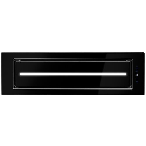 Okap AFRELLI Prima Glass Centrale 90 Czarny 526m3/h 60dB klasa B Timer
