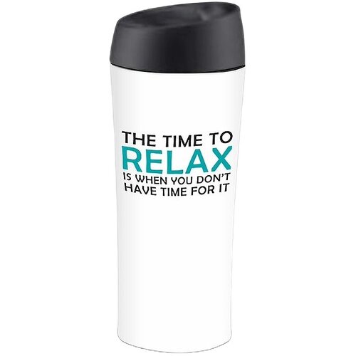 Kubek termiczny AMBITION Happy Relax 400 ml