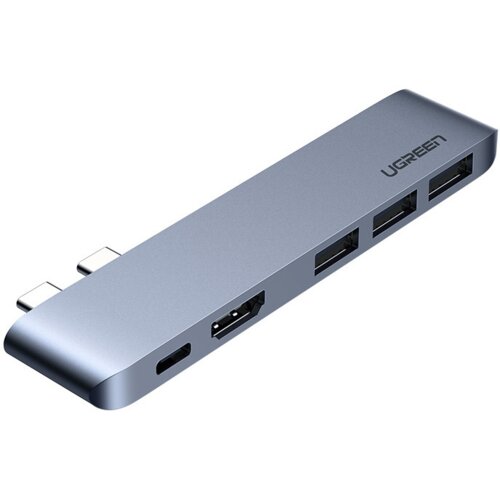 Hub UGREEN CM251 60559 USB Typu C, Pasywny