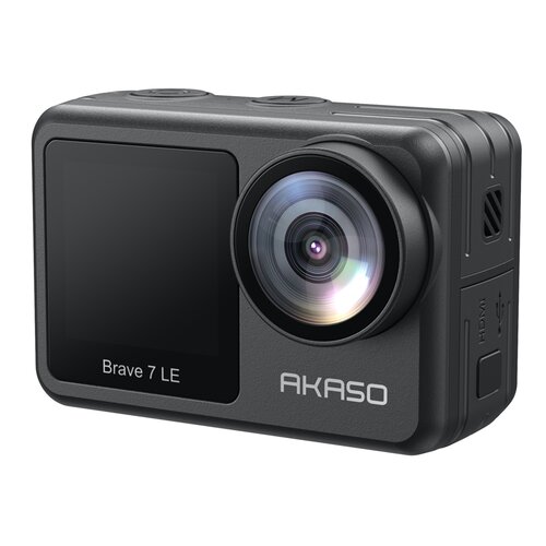 Kamera sportowa AKASO BRAVE 7 LE, filmy 4K 30fps, WiFi, bateria 1350mAh