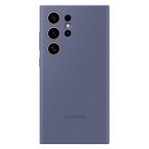 Etui SAMSUNG Silicone Case do Galaxy S24 Ultra Fioletowy EF-PS928TVEGWW