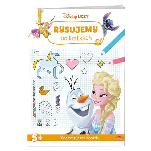 Kolorowanka Disney Uczy Rysujemy po kratkach UKR-9301