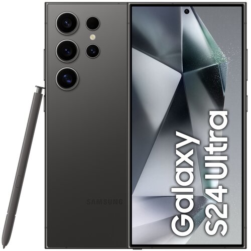 Smartfon SAMSUNG Galaxy S24 Ultra 12/256GB 5G 6.8" 120Hz Czarny SM-S928