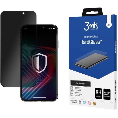 Szkło hartowane 3MK HardGlass Max Privacy do Apple iPhone 14 Pro