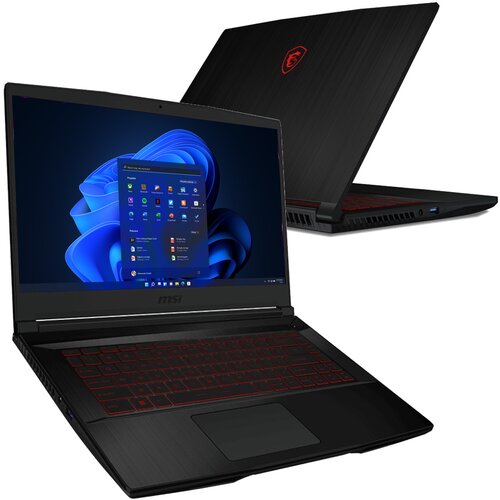 Laptop MSI Thin GF63 12UC-1001PL 15.6" IPS 144Hz i5-12450H 16GB RAM 512GB SSD GeForce RTX3050 Windows 11 Home