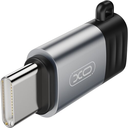 Adapter USB Typ C - Lightning XO NB263A Czarny matowy