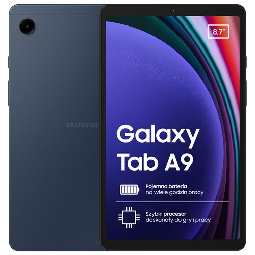 Tablet SAMSUNG Galaxy Tab A9 8.7" 4/64 GB Wi-Fi Niebieski