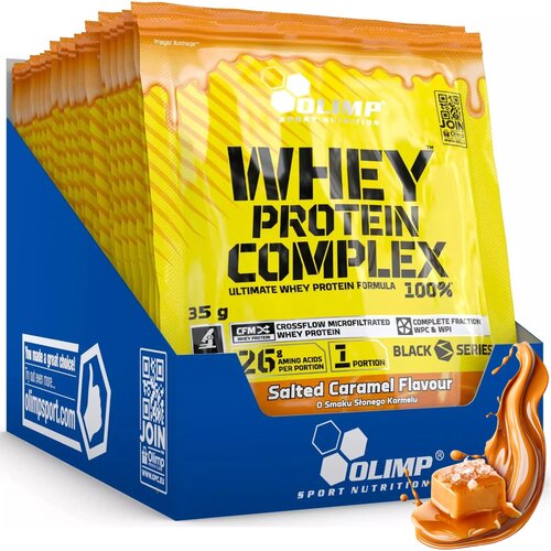 Odżywka białkowa OLIMP Whey Protein Complex 100% Słony karmel (20 x 35 g)