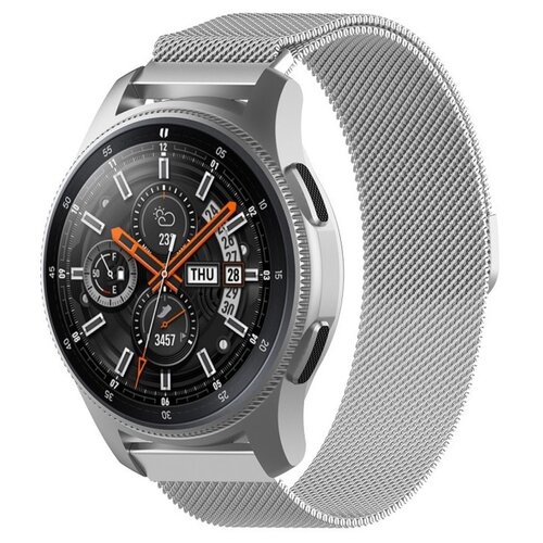Pasek LUNA do Samsung Galaxy Watch 3 (41/45/46mm) Srebrny