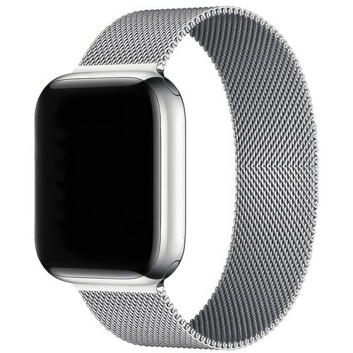 Pasek LUNA do Apple Watch 3/4/5/6/7/8/SE (42/44/45mm) A00124 Srebrny