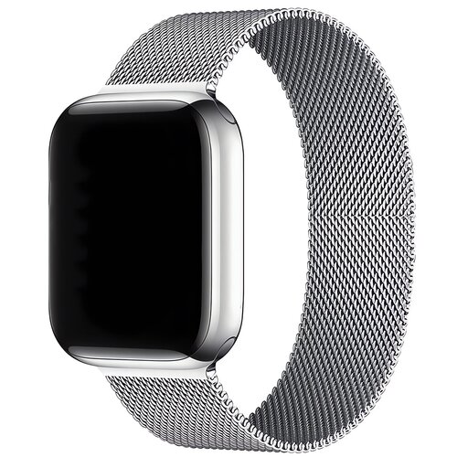 Pasek LUNA do Apple Watch 3/4/5/6/7/8/SE (42/44/45 mm) A00118 Srebrny