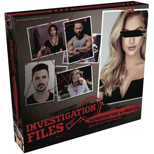 U Gra planszowa GOLIATH Investigation Files: Morderstwo w Paryżu 920575.006