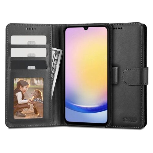 Etui TECH-PROTECT Wallet do Samsung Galaxy A25 5G Czarny