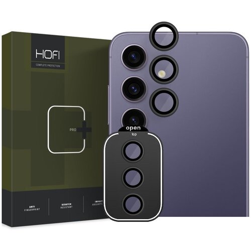 Szkła hartowane na obiektyw HOFI CamRing Pro+ do Samsung Galaxy S24+ Plus Czarny