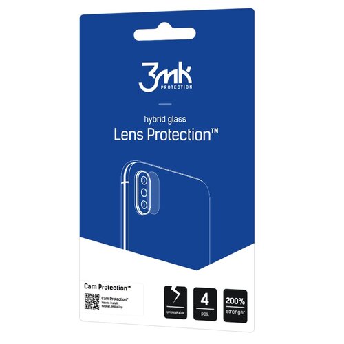 Szkło hybrydowe na obiektyw 3MK Lens Protection do Honor Magic6 Lite 5G