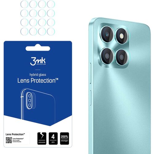 Szkło hybrydowe na obiektyw 3MK Lens Protection do Honor X6a