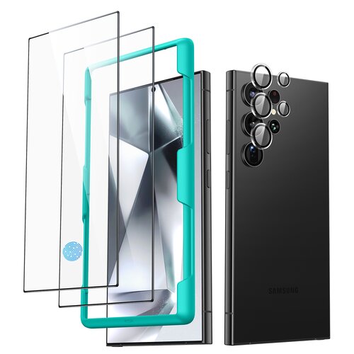 Szkło hartowane ESR Protector Set 2-pack do Samsung Galaxy S24 Ultra