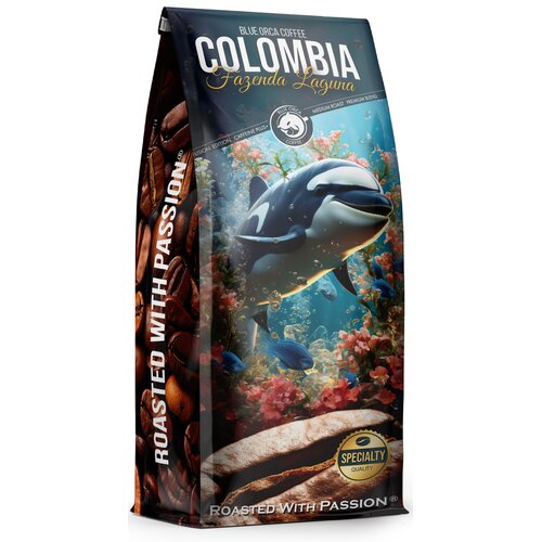 Kawa ziarnista BLUE ORCA COFFEE Colombia Fazenda Laguna (Rzemieślnicza) (Specialty) 1 kg