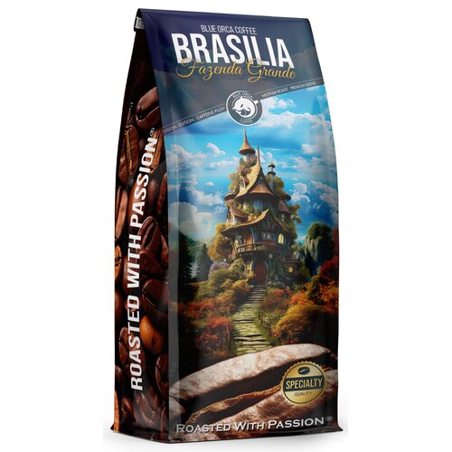 Kawa ziarnista BLUE ORCA COFFEE Brasilia Fazenda Grande (Rzemieślnicza) (Specialty) 1 kg