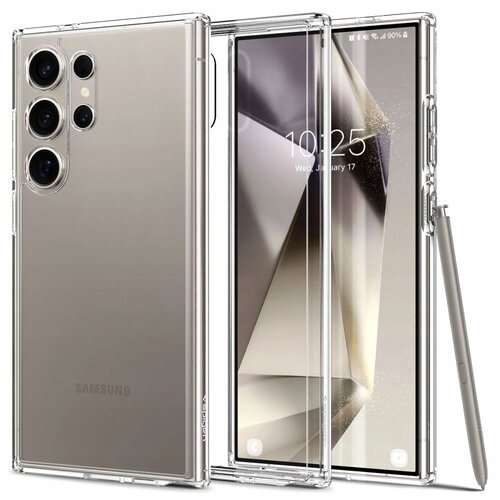 Etui SPIGEN Ultra Hybrid do Samsung Galaxy S24 Ultra Przezroczysty