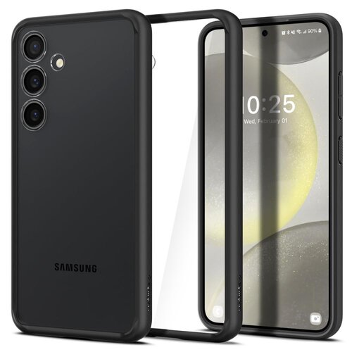 Etui SPIGEN Ultra Hybrid do Samsung Galaxy S24 Czarny matowy