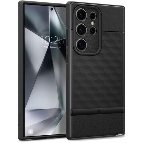 SPIGEN Caseology Parallax do Samsung Galaxy S24 Ultra Czarny mat Etui -  niskie ceny i opinie w Media Expert
