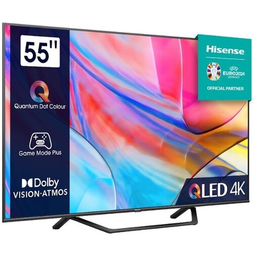 Telewizor HISENSE 55A7KQ 55'' QLED 4K VIDAA Dolby Atmos Dolby Vision + 2 x Uchwyt do TV ART AR-86