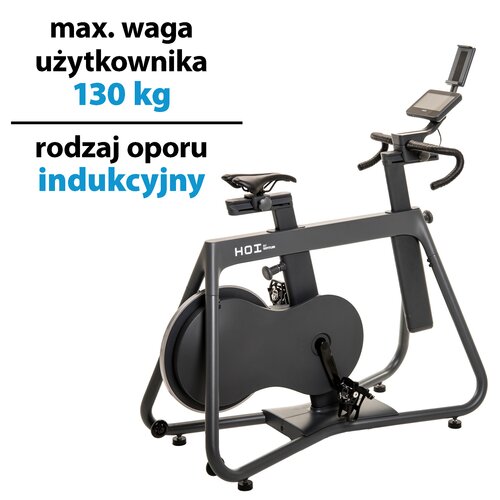 Rower spinningowy KETTLER Hoi Frame Szary
