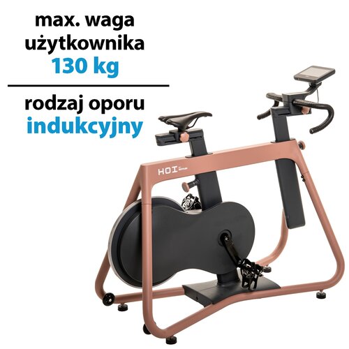 Rower spinningowy KETTLER Hoi Frame Brązowy
