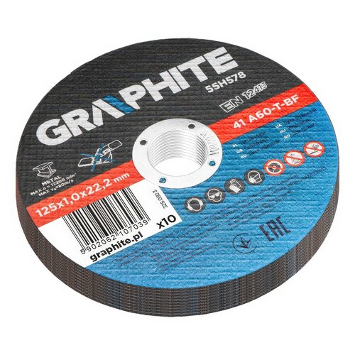 Tarcza do cięcia GRAPHITE 55H578 125 mm (10 szt.)