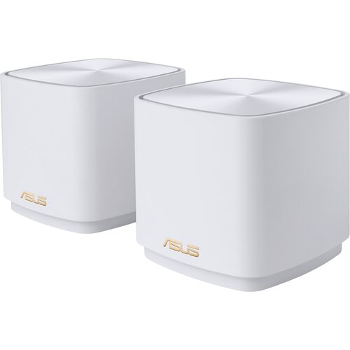 Router ASUS ZenWiFi AX Mini XD4 Plus 2.4 / 5 GHz (DualBand), Wi-Fi Mesh, Biały (2 szt.)