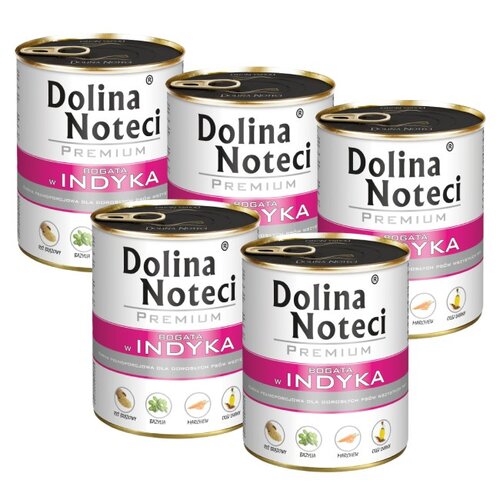 Karma dla psa DOLINA NOTECI Premium Indyk 6 x 800 g