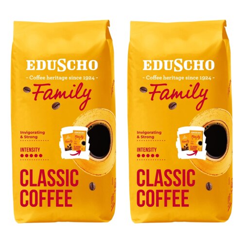 Kawa ziarnista TCHIBO Family 2 x 1 kg