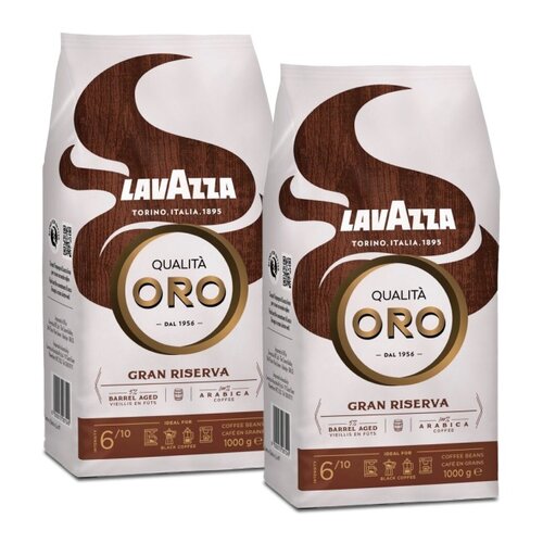 Kawa ziarnista LAVAZZA Qualita Oro Gran Riserva Arabica 2 x 1 kg