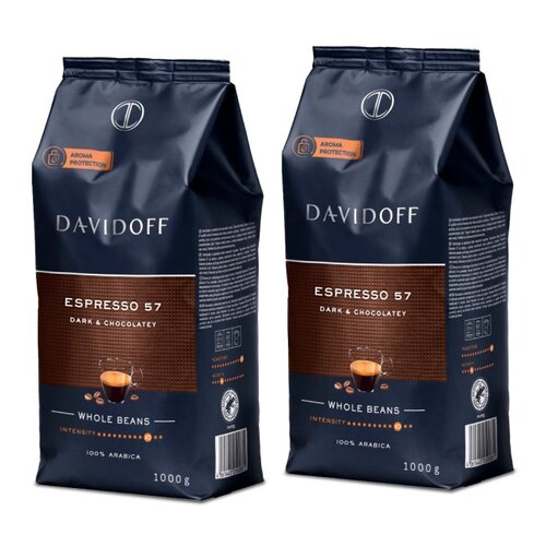 Kawa ziarnista DAVIDOFF Espresso 57 2 x 1 kg