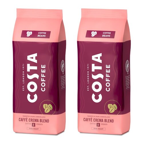 Kawa ziarnista COSTA COFFEE Caffe Crema Blend 2 x 1 kg