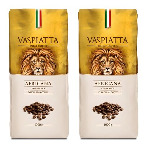 Kawa ziarnista VASPIATTA Africana Arabica 2 x 1 kg