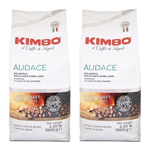 Kawa ziarnista KIMBO Vending Audace Arabica 2 x 1 kg