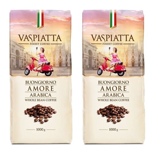 Kawa ziarnista VASPIATTA Buongiorno Amore 2 x 1 kg