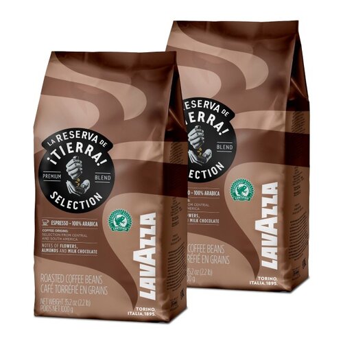 Kawa ziarnista LAVAZZA RD Tierra Selection Espresso 2 x 1 kg