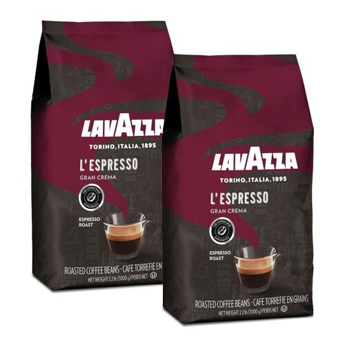 Kawa ziarnista LAVAZZA Caffe Espresso Barista Gran Crema 2 x 1 kg