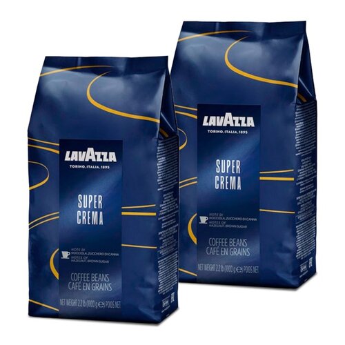 Kawa ziarnista LAVAZZA Super Crema 2 x 1 kg