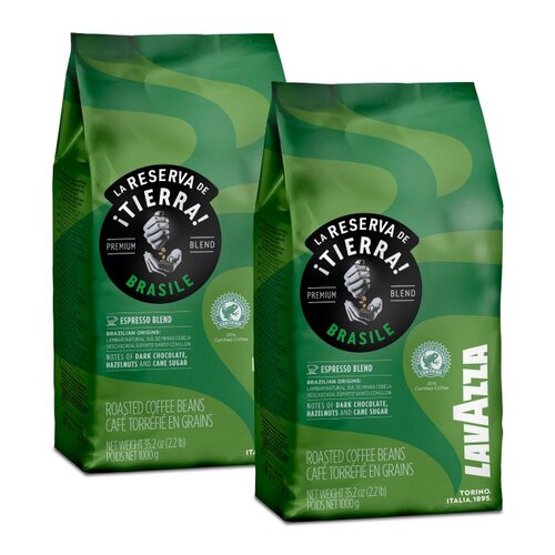 Kawa ziarnista LAVAZZA Tierra Brazil Blend 2 x 1 kg