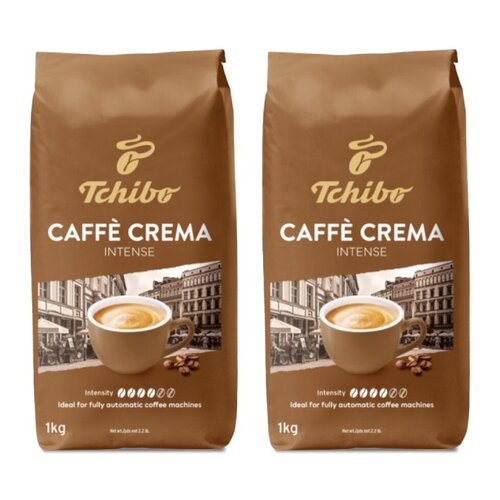 Kawa ziarnista TCHIBO Crema Intense Arabica 2 x 1 kg