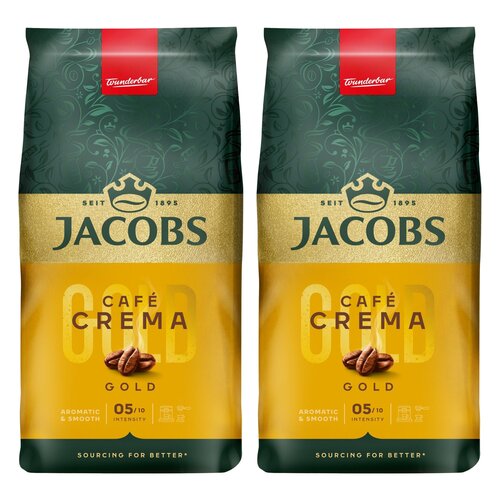 Kawa ziarnista JACOBS Crema 2 x 1 kg