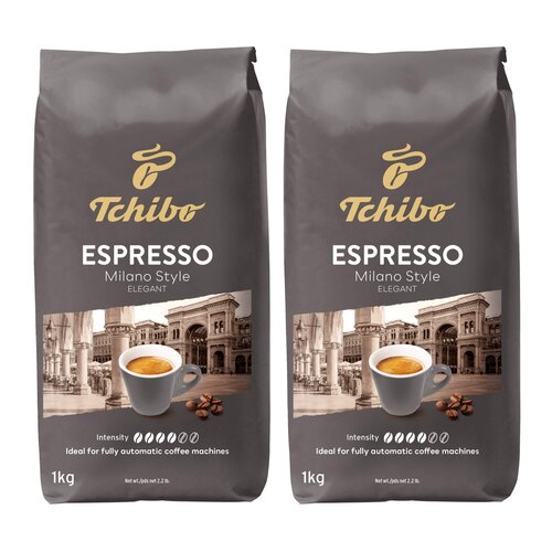 Kawa ziarnista TCHIBO Espresso Milano Style Arabica 2 x 1 kg