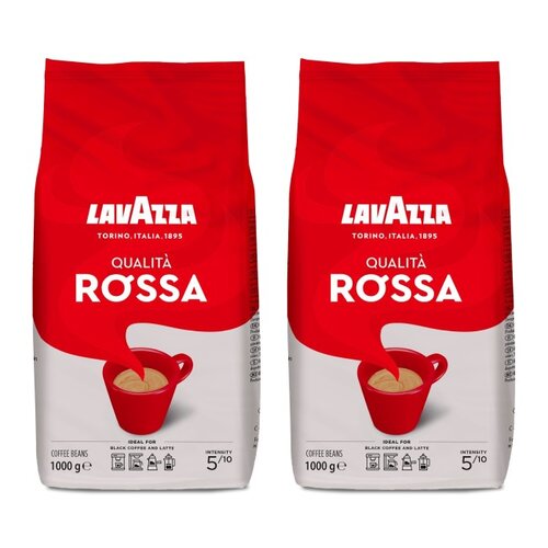 Kawa ziarnista LAVAZZA Qualita Rossa 2 x 1 kg