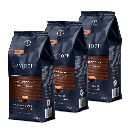Kawa ziarnista DAVIDOFF Espresso 57 3 x 1 kg